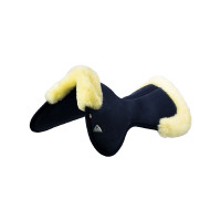 Ammortizzatore in memory foam Acavallo Close Contact con montone Blu / naturale Ammortizzatore in memory foam Acavallo Close Contact con montone Blu / naturale