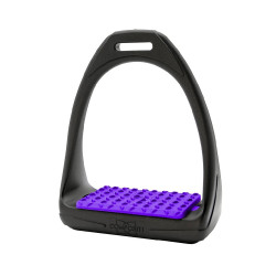 Staffili Compositi Soft Reflex Nero / viola Staffili Compositi Soft Reflex Nero / viola