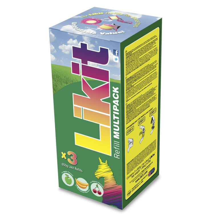 3 pietre da leccare 650g Likit multipack