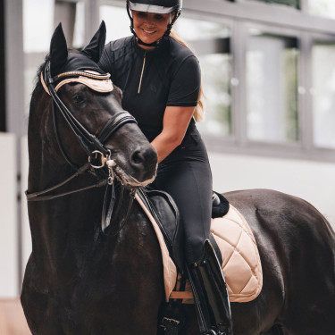 Sottosella da Dressage Night Collection Back On Track Champagne Beige