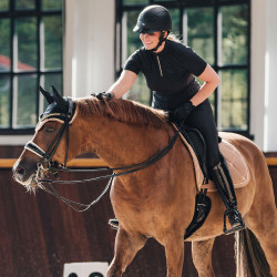 Sottosella da Dressage Night Collection Back On Track Torrone Marrone