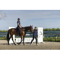 Giacca impermeabile Equithème Hugo Blu navy Giacca impermeabile Equithème Hugo Blu navy