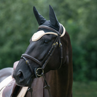 Cuffia per cavallo Night Collection Back On Track Champagne Beige