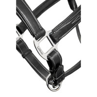 Capestro in cuoio cucito LeMieux Nero Capestro in cuoio cucito LeMieux Nero