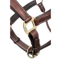 Capestro in cuoio cucito LeMieux Marrone Capestro in cuoio cucito LeMieux Marrone