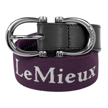 Cintura elasticizzata LeMieux Melanzana Bordeaux