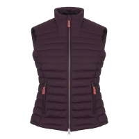Gilet senza maniche leggero LeMieux Nova Melanzana Bordeaux Gilet senza maniche leggero LeMieux Nova Melanzana Bordeaux