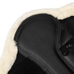 Stinchiere chiuse in montone LeMieux Edge Mesh Nero / naturale