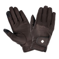 Guanti da equitazione in pelle Classic LeMieux Marrone