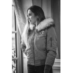 Bombers Pénélope Lione Blu artico