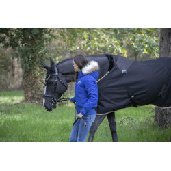 Briglia Pénélope Point Sellier Nero