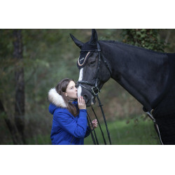 Briglia Pénélope Point Sellier Nero