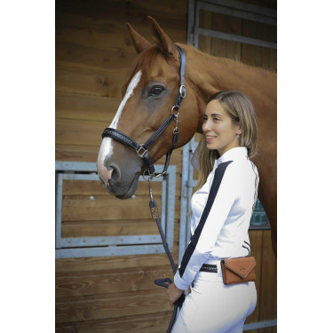 Custodia Pénélope Phone pocket Cognac Marrone