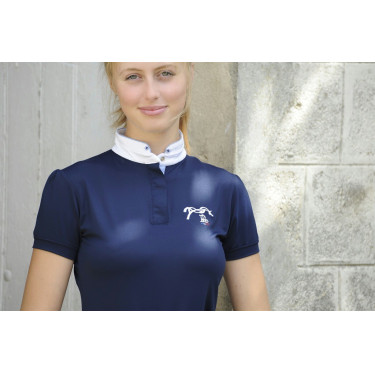 Polo da concorso Pénélope Madrid maniche corte Polo da concorso Pénélope Madrid maniche corte