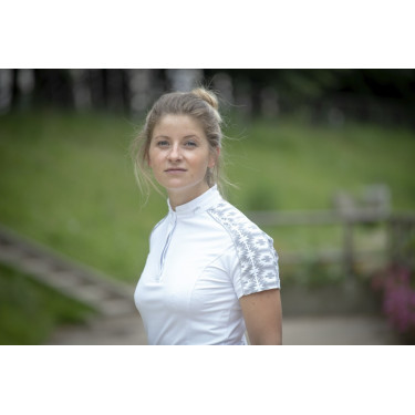 Polo Pénélope Anais Maniche corte Polo Pénélope Anais Maniche corte