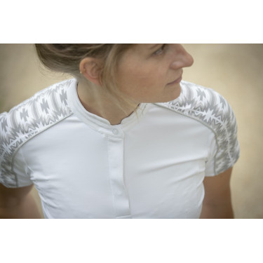 Polo Pénélope Anais Maniche corte Polo Pénélope Anais Maniche corte