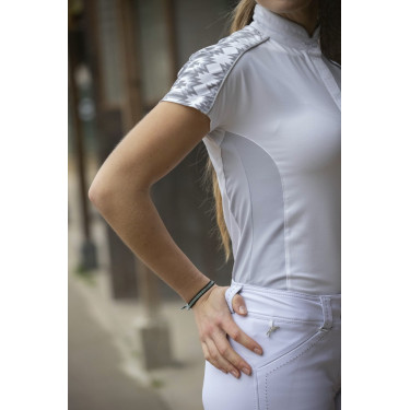 Polo Pénélope Anais Maniche corte Polo Pénélope Anais Maniche corte