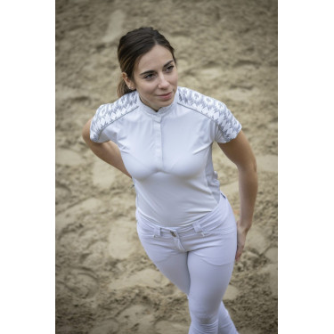 Polo Pénélope Anais Maniche corte Polo Pénélope Anais Maniche corte