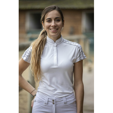 Polo Pénélope Anais Maniche corte Polo Pénélope Anais Maniche corte