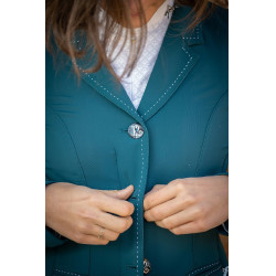 Giacca da concorso Pénélope Paris Air Soft Blu petrolio