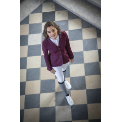 Giacca da concorso Pénélope Paris Air Soft Prugna Viola