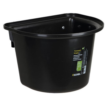 Mangiatoia amovibile Kerbl Nero