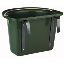 Secchio mangiatoia Kerbl Verde scuro