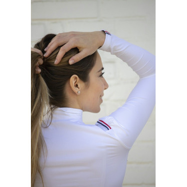 Polo da concorso Pénélope Bruges a maniche lunghe Polo da concorso Pénélope Bruges a maniche lunghe
