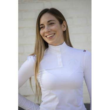 Polo da concorso Pénélope Bruges a maniche lunghe Polo da concorso Pénélope Bruges a maniche lunghe