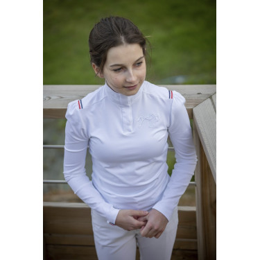 Polo da concorso Pénélope Bruges a maniche lunghe Polo da concorso Pénélope Bruges a maniche lunghe