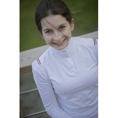 Polo da concorso Pénélope Bruges a maniche lunghe Polo da concorso Pénélope Bruges a maniche lunghe