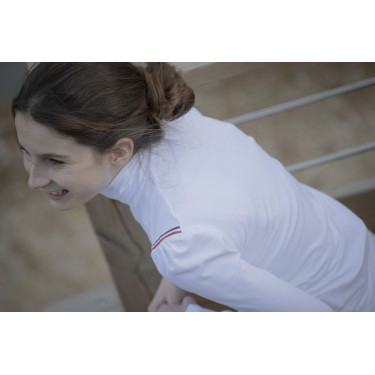 Polo da concorso Pénélope Bruges a maniche lunghe Polo da concorso Pénélope Bruges a maniche lunghe
