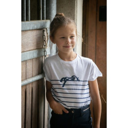 T-shirt Eden by Pénélope Harlem Blu navy