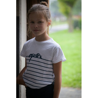 T-shirt Eden by Pénélope Harlem Blu navy
