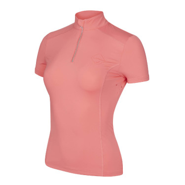 Biancheria tecnica LeMieux ActiveWear a maniche corte Papaya Rosa