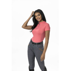 Biancheria tecnica LeMieux ActiveWear a maniche corte Papaya Rosa