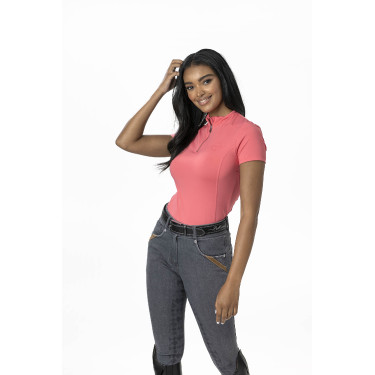 Biancheria tecnica LeMieux ActiveWear a maniche corte Papaya Rosa