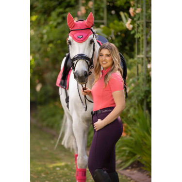 Biancheria tecnica LeMieux ActiveWear a maniche corte Papaya Rosa