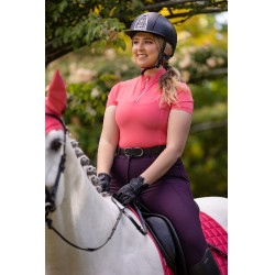 Biancheria tecnica LeMieux ActiveWear a maniche corte Papaya Rosa