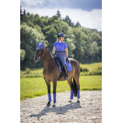 Tappetino LeMieux Suede Dressage Square Campanula Blu Tappetino LeMieux Suede Dressage Square Campanula Blu