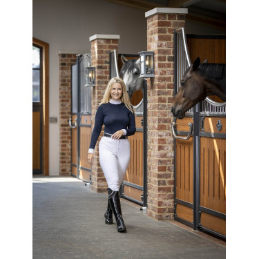 Polo da concorso LeMieux Olivia a maniche lunghe Polo da concorso LeMieux Olivia a maniche lunghe