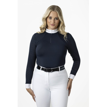 Polo da concorso LeMieux Olivia a maniche lunghe Polo da concorso LeMieux Olivia a maniche lunghe