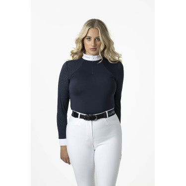 Polo da concorso LeMieux Olivia a maniche lunghe Polo da concorso LeMieux Olivia a maniche lunghe