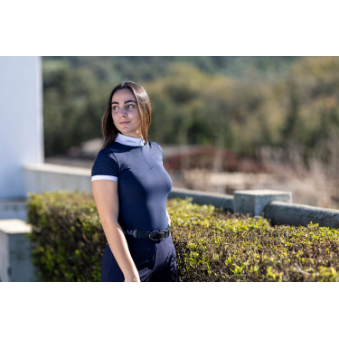 Polo da concorso LeMieux Olivia maniche corte Polo da concorso LeMieux Olivia maniche corte