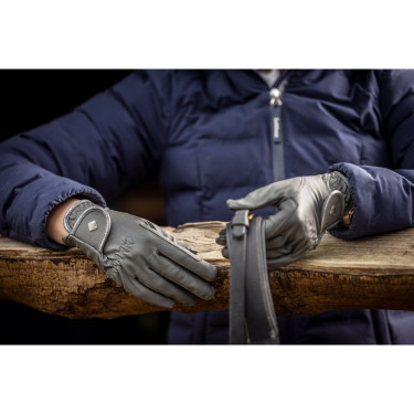 Guanti da equitazione Classic LeMieux Grigio