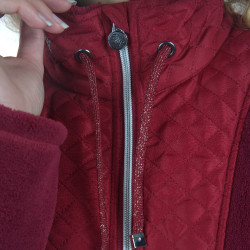 Giacca in pile per bambini Cabri Flags & Cup Rosso