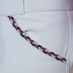 Pantaloni Flags & Cup Mendoza junior Bianco