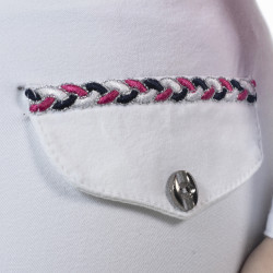 Pantaloni Flags & Cup Mendoza junior Bianco