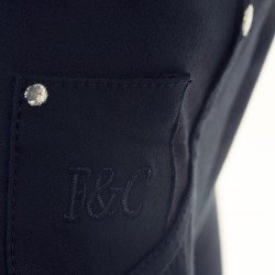 Pantaloni Flags & Cup Maria donna Blu navy