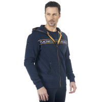 Felpa con zip per bambini Perico Flags & Cup Blu navy